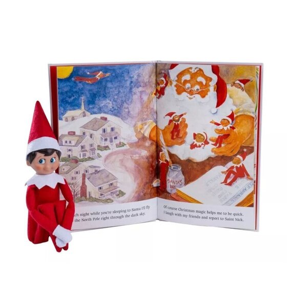 The Elf on the Shelf - Blue Eye Boy Elf - by Chanda Bell (Hardcover) Book & Elf - Picture 9 of 10